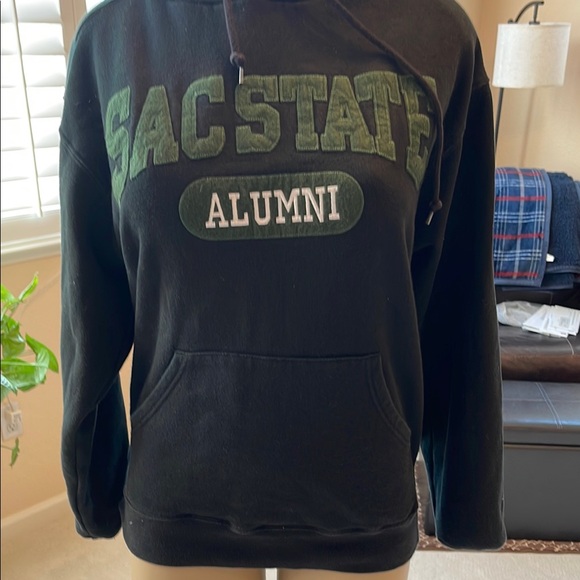 Sac State Black Sweat shirt with Classic Collegiate Design - Picture 3 of 4